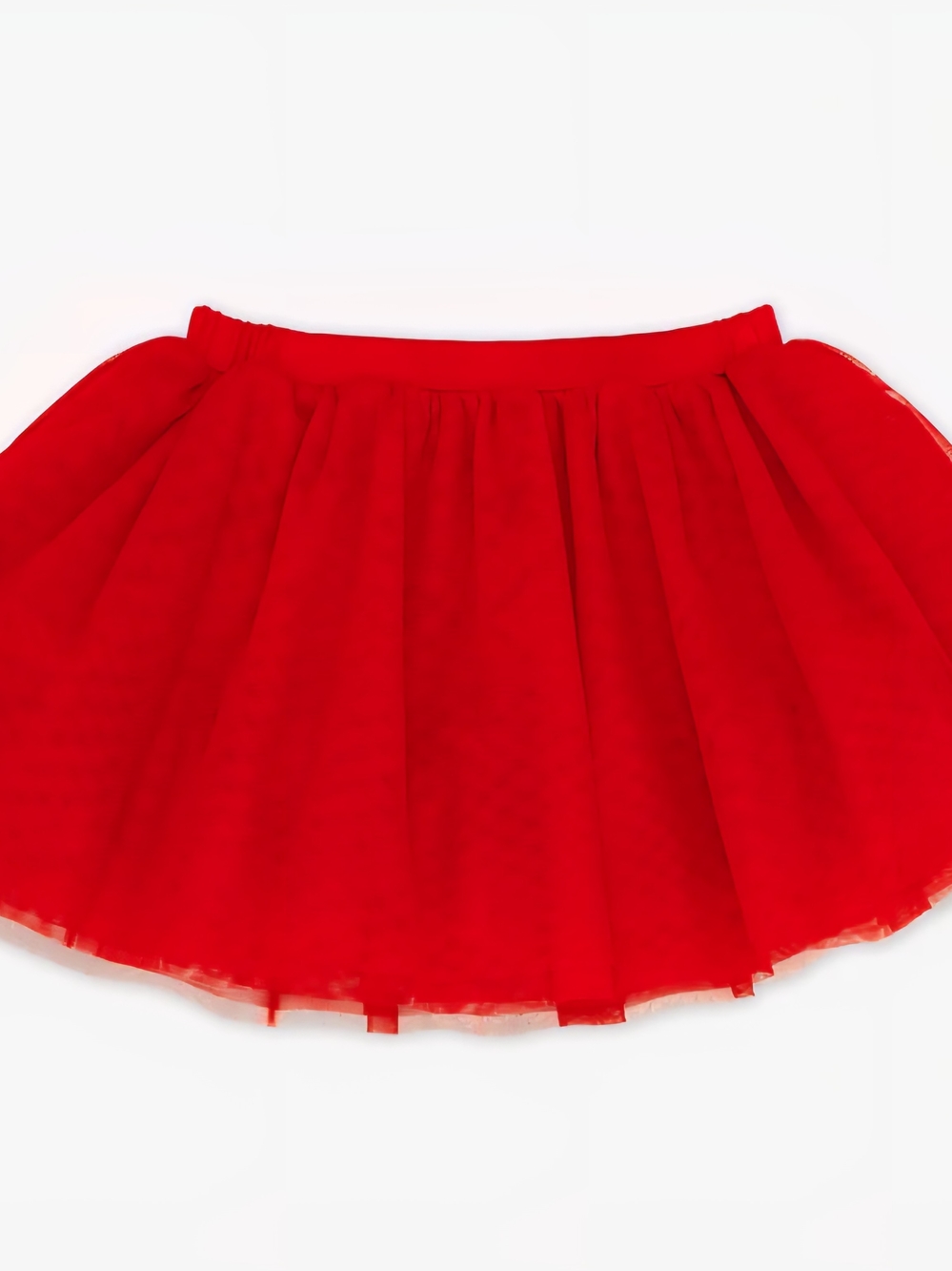 Little Sleepies - Red Tulle Skirt - Girl 5T
